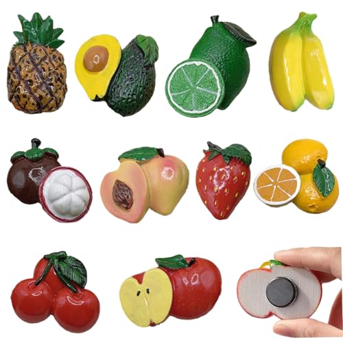 Aimants de fruits pour ne plus perdre vos notes sur le frigo - 2