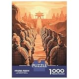 Rompecabezas De 1000 Piezas para Adolescentes Terracotta Army Rompecabezas para Adultos Juego De Ingenio Ensamblaje De Patrones Desafiante De Completar 38x26cm/1000pcs
