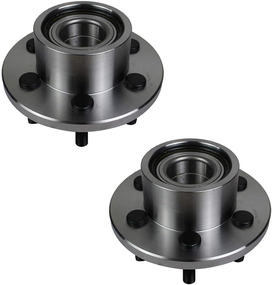Autoround 515032 Pair 2 Front Wheel Hub and Bearing Assembly fit for 1997-2004 Dodge Durango, 1999-2003 Dakota, RWD 6 Lug Non-ABS