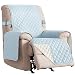 RHF Reversible Chair Cover, Chair Cover, Chair Cover for Dogs, Pet Cover for Chair, Chair Slipcover, Chair Protector, Machine Washable, Double Diamond Quilted(Recliner Chair: Seafoam/Cream)