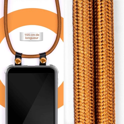 Chaîne de téléphone Xiaomi Mi Note 10 Pro coque cordon golden moex - 3