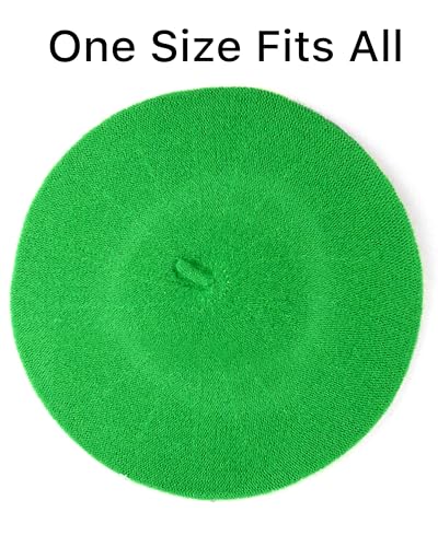Image of Parquet Solid Color French Beret Hat. Classic French, Casual and Chic Lightweight Cap for Women