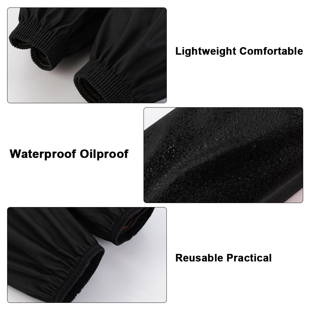 BIAEHIPATE 2 works Waterproof Arm Cover Sleeves for Kitchen Cooking Dish Washing, Gardening, Working, Cleaning - Butcher Sleeve Tool - Image 3