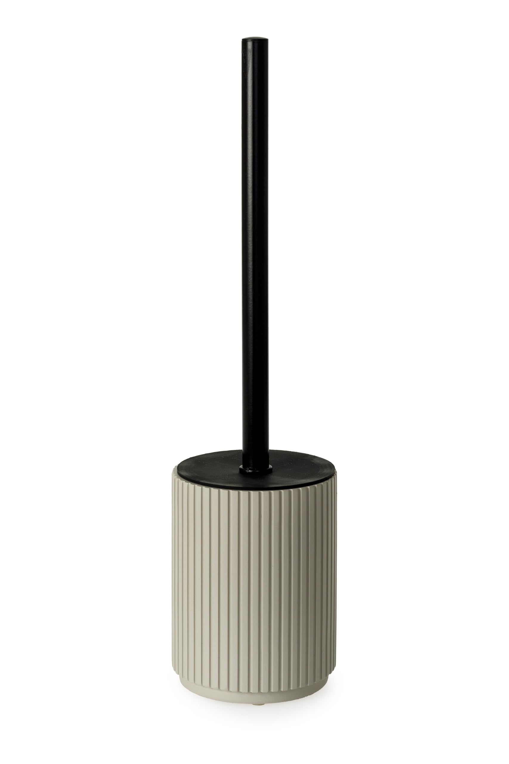 Blue Canyon Berkeley Toilet Brush & Holder - Almond, Brown - Polyresin - 36cm