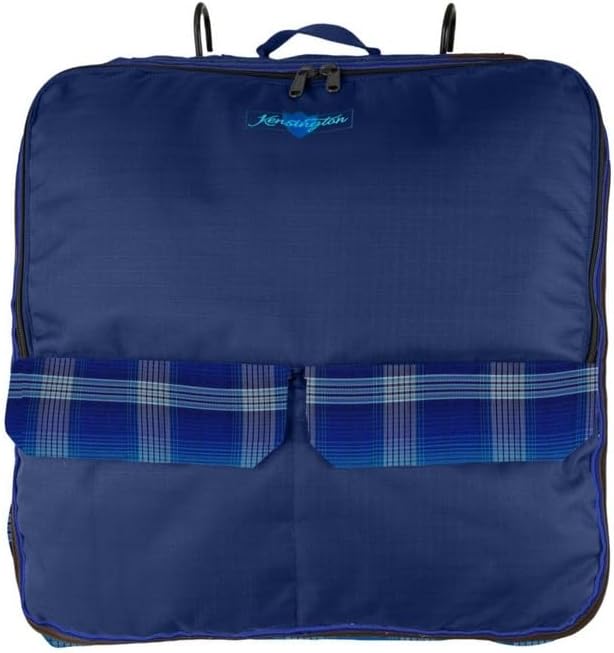 Kensington Hanging Padded Mini Harness Bag – Full Zipper, Carry Handles, 2 Front Pockets, Textilene Ventilation & 4 Adjustable Straps on the interior Color: Lavender Mint