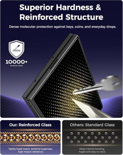 Image of Mr.Shield [2 Pack] Easy-X Tempered Glass Screen Protector for Z Fold 8