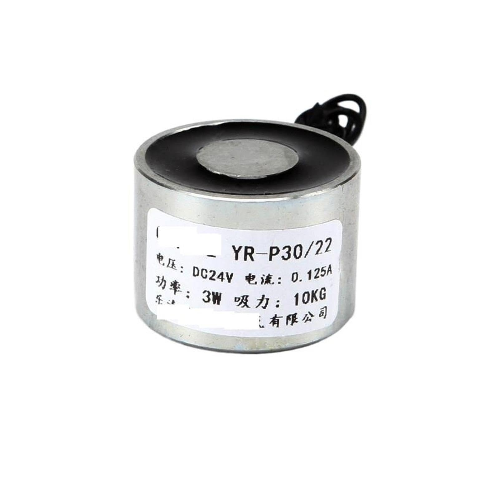 YR-P30/22 DC ventouse électroaimant force d'aspiration 15 KG 12V24V/AC220V(DC12V)