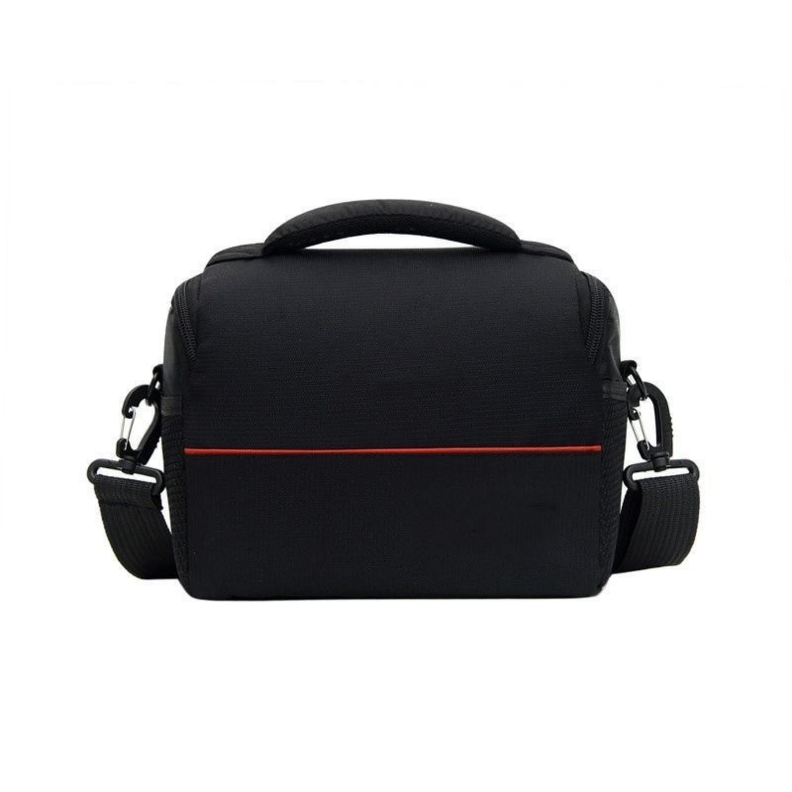 Digital Camera Bag - Multi-Functional Professional Shoulder Crossbody Bag for DSLR Cameras, DVs, Long Zoom Lenses, Fishing Lights, and Instruments - Organized Compartments - 14 * 19 * 25cm