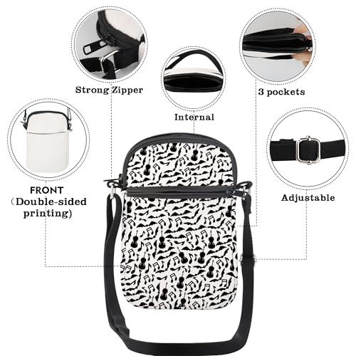 CMNIM Horror Family Movie Gifts Ain't No Family Like The One I Got Crossbody Bag for Musical Fans Gifts3