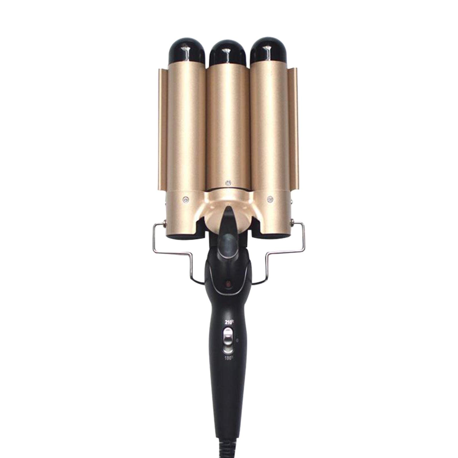 Meadawgs® Electric Hair Waver Hair Curler 3 Barrel 2 Speed Temp Control Golden|Health & Beauty | Hair Care & Styling | Straightening & Curling Irons|1 Piece Hair Curler-image-7