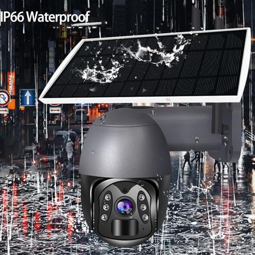 Caméra solaire extérieure sans fil WiFi détection de mouvement audio 3MP