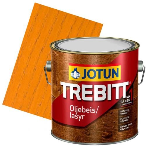 Preisvergleich Produktbild JOTUN TREBITT Lasur 810 Pinie 10l - Holzlasur Holzschutzlasur