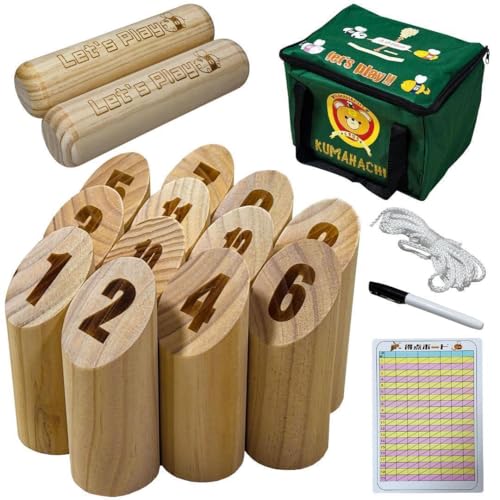 【正規品】モルック Mölkky 木製セット 木箱付き モルック MOLKKY 玩具 アウトドアスポーツ おもちゃ モルック