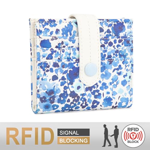 Image of Montana West X Wrangler Small Women's Wallet Slim Simple Girls Wallet RFID Credit Card Holder Minimalist Zipper Coin Pocket
