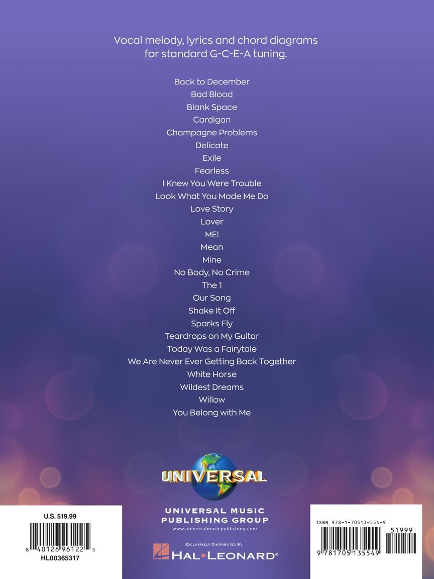 Taylor Swift - Ukulele Collection: 27 Hits to Strum & Sing