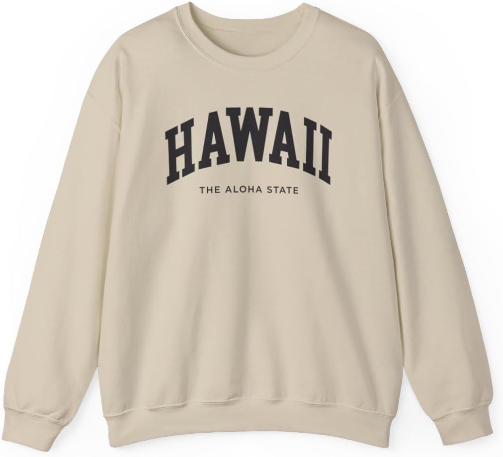 Hawaii Adult Unisex Crewneck Sweatshirt