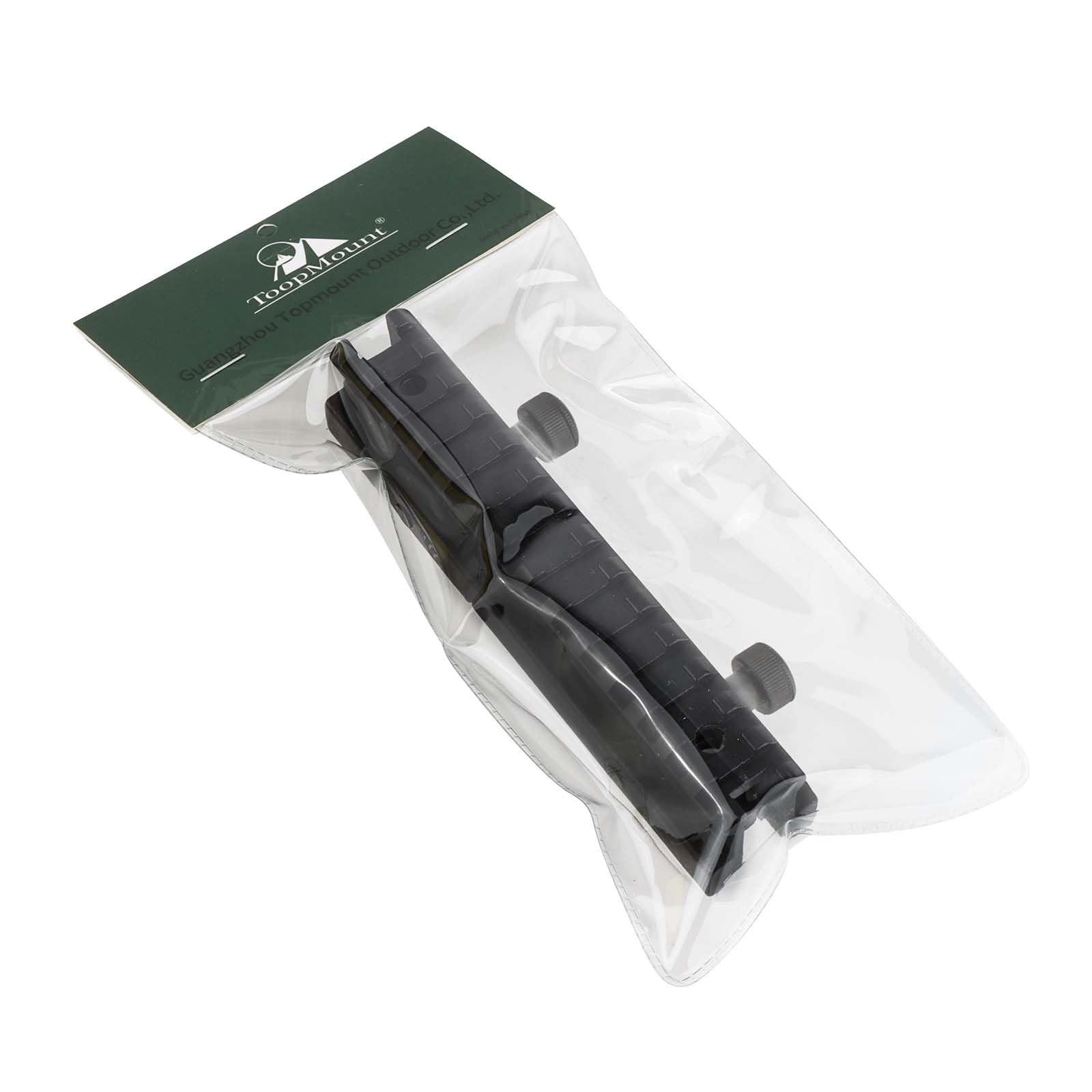 Riser Base Mount QD 20mm Picatinny Rail Aleación de Aluminio con 14 Ranuras de Riel Picatinny Adaptador