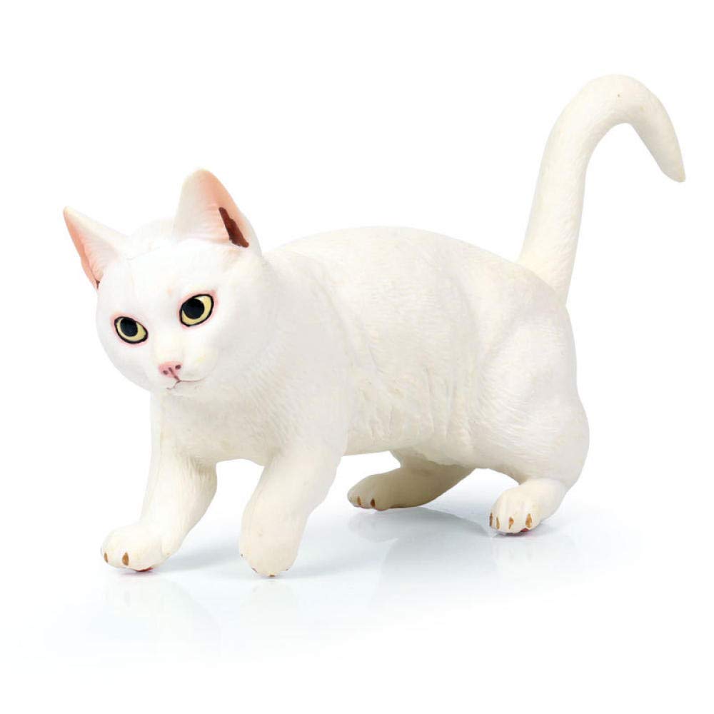 Ornements statue simulation chat sauvage solide Kelieqa anti-casse - 5