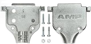 745173-3 Connector 25 Position Two Piece Backshell Silver 180Â° Shielded