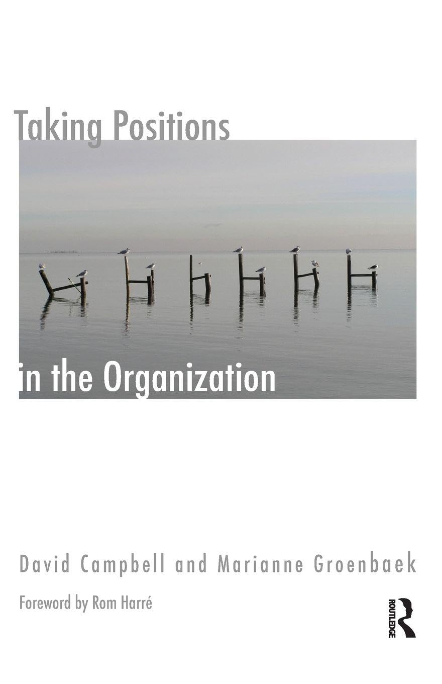 Taking Positions in the Organization (The Systemic Thinking and Practice Series - Work with Organizations)