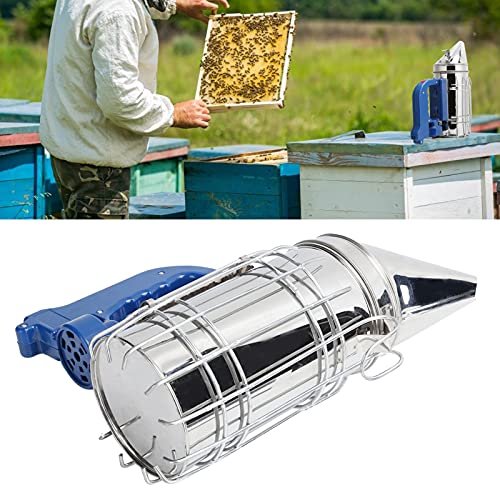 Bee Smoker Edelstahlmaterial Zum Schutz Des Imkers vor Stichen während der Bienenstockpflege Abnehmbares Design Imkerei… – Bild 7