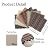 Soft Interlocking Carpet Tiles,11.6 Sq. Ft. Cotton Linen Foam Puzzle Floor Mat,Floor Area Rugs for All Seasons,12x12 Inch(Color:Plaid 2)