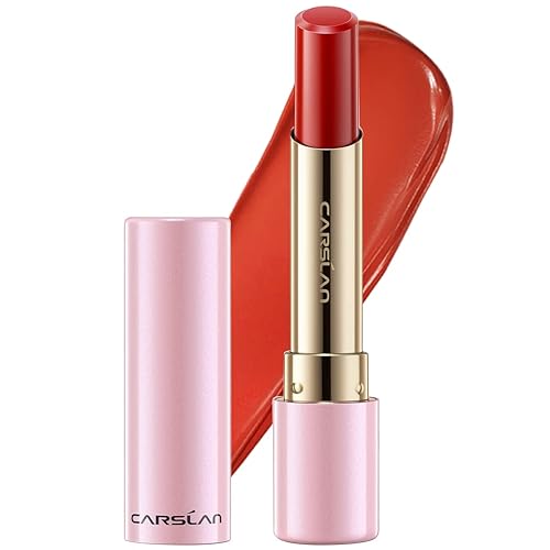 Lápiz labial cremoso hidratante, color de labios de alta pigmentación de larga duración, suave, hidratante, naranja coral, 13