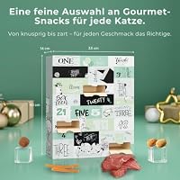 BOXILAND® Katzen-Adventskalender 2026 – 24 Katzensnacks Leckerli 16 Sorten – Ansicht 4