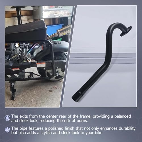 Image of Exhaust Pipe For Coleman CT100U Mini bike
