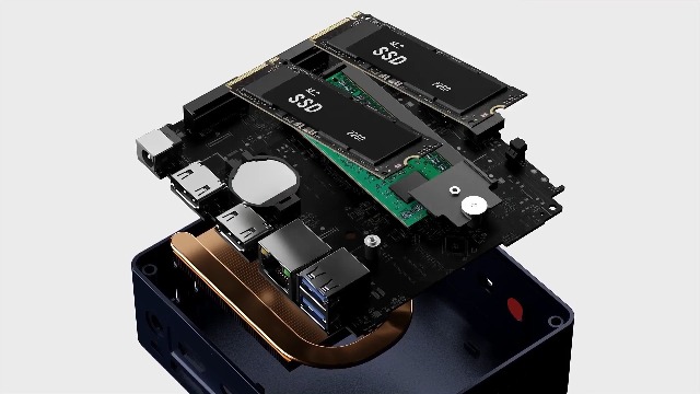 Beelink Mini S12 Mini PC, Mini Ordenador de Sobremesa con Alder