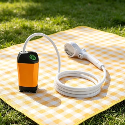 Douche de camping pour laver le sable et la boue avec pulvérisateur étanche portable - 2