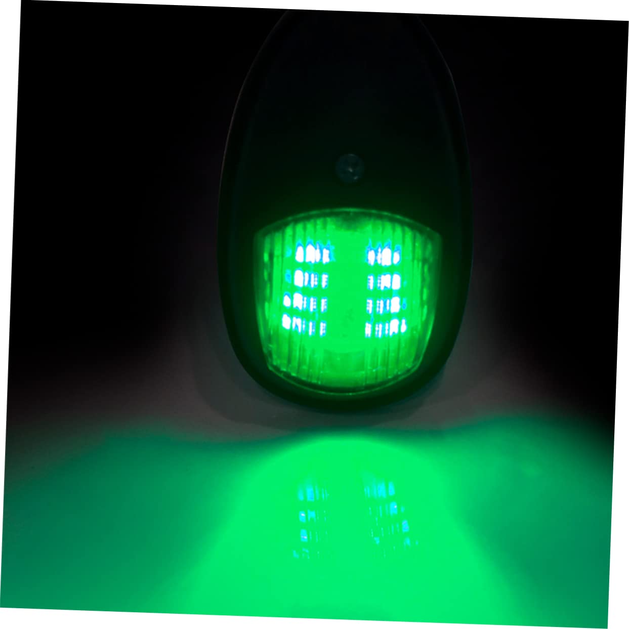 TOYANDONA 2pezzi Led Per Barche Marina Per Prua Poppa e Marcia Adatta Pontoni Yacht e Imbarcazioni Diporto Design Ottico Rosso e Verde Tenuta Anti-vapore