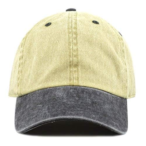 Image of The Hat Depot 100% Cotton Pigment Dyed Low Profile Dad Hat Six Panel Cap