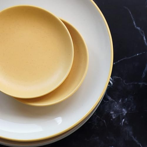 Miniatura 8 de Noritake Colorwave Mostaza Juego de 4 platos llanos Coupé, 10-12"