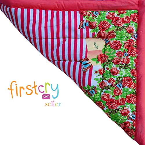 Image of Bedding Mattress for Cotton, Baby Sleeping Bed Set Godari Baby Cradle |Sleeping Mat |Multi Purpose Cushioned Bed |Baby Bed for 0 to 2 Years.