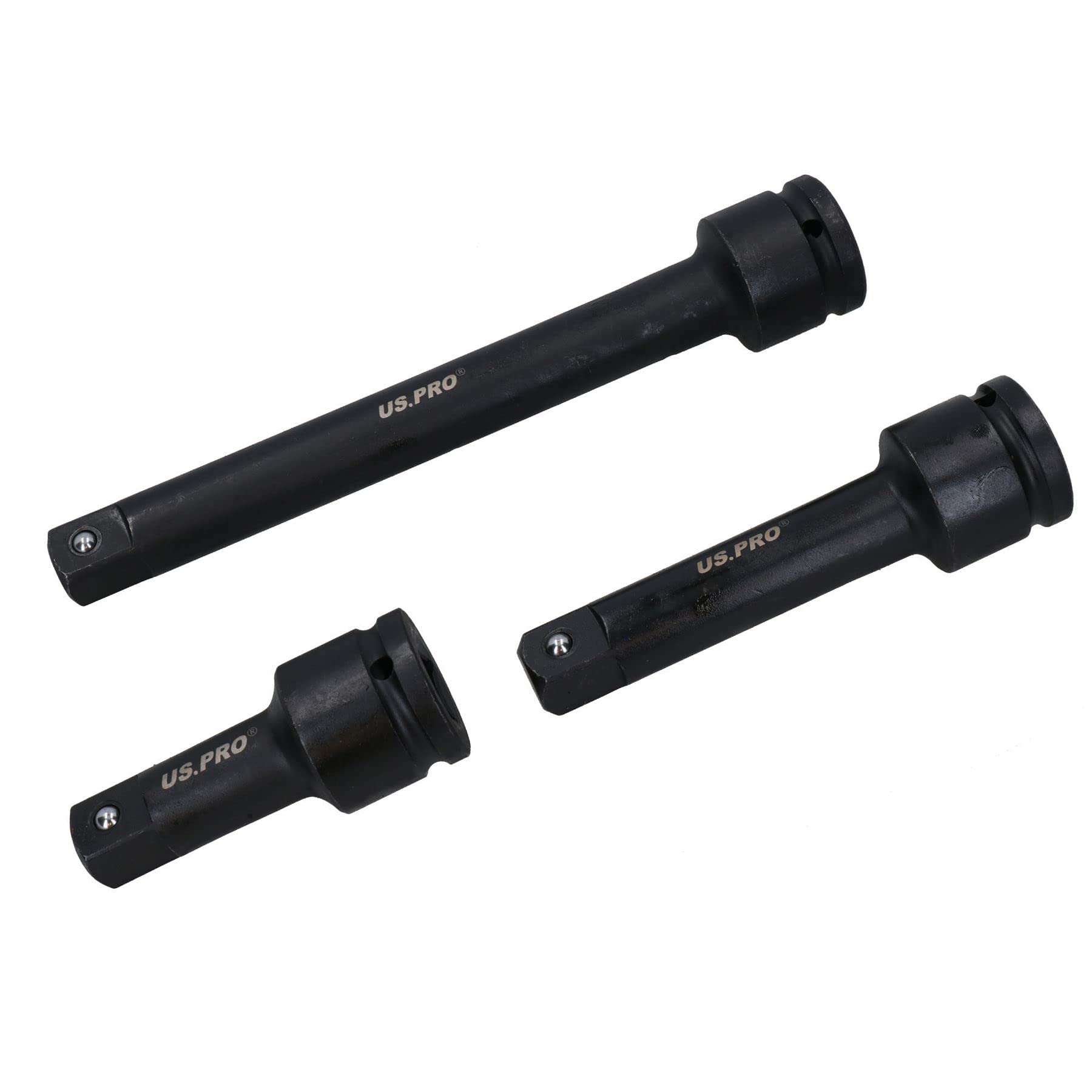 AB Tools Chiave pneumatica da 3/4" con pistola a percussione 2000 Nm + 12 prese da 24 a 41 mm + estensioni