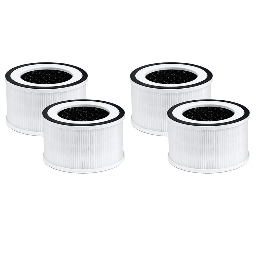 Filtres True HEPA de rechange capture optimale des particules fines en 3 étapes