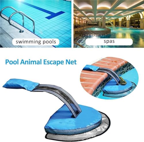 HXStar Pool Ausstiegshilfe für Tiere, Tiersparende Fluchtrampe für Pool, Schwimmende Rampe Rettungen, Tierrampe Kleintier Swimming Fluchtrampe Sicherheit Tierrettungs Critter Escape Ramp