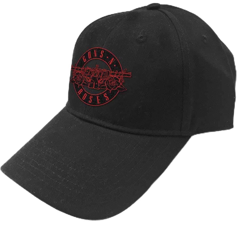 Guns N' Roses Red Circle Logo Official Baseball Cap