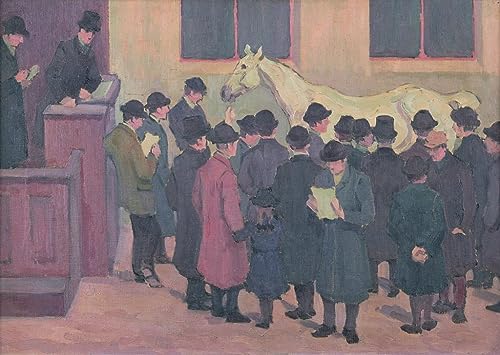 Affiche toile Animal à la barbacane par Robert Polhill Bevan pour salon moderne