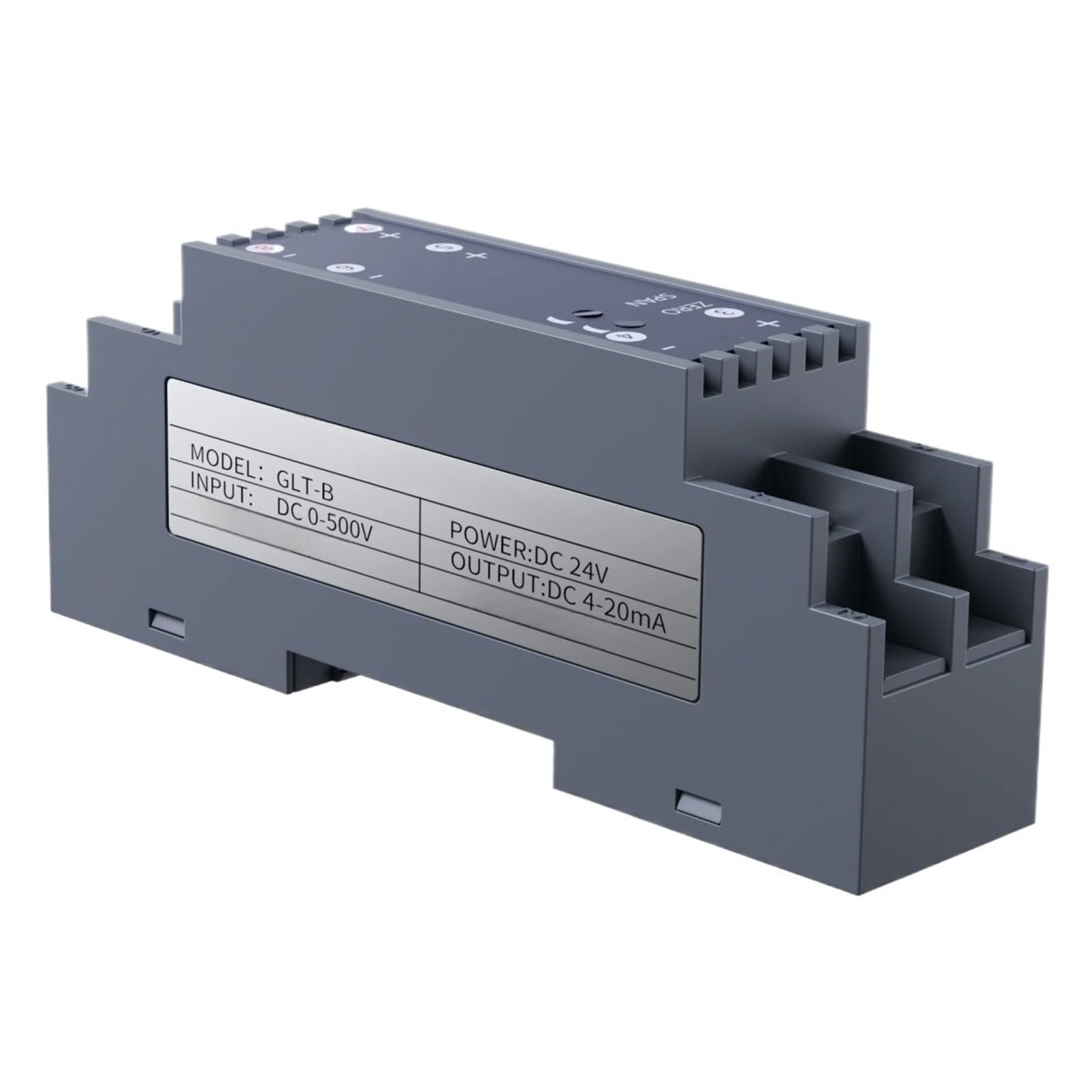 DC12V 1 Entrada 1 Salida 4-20 mA 0-10 mA 0-20 mA a 0-10 V 0-5 V 1-5 V(Input 0-5V,Output 0-10V)