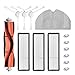 Huayuwa Lot d'accessoires de rechange pour aspirateur Xiaomi Mijia 1C, 1 brosse principale, 3 brosses latérales, 3 filtres HEPA, 3 chiffons de nettoyage et 6 noyau d'eau