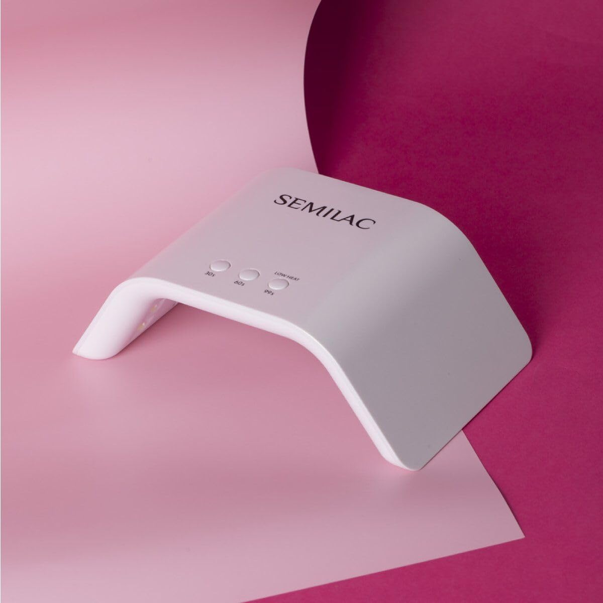 Semilac 24W/36W UV LED Gel Nail Lamp, 24w X 36l, 8.5 cm (D) x 19 cm (W) x 8.5 cm (H) - Image 3