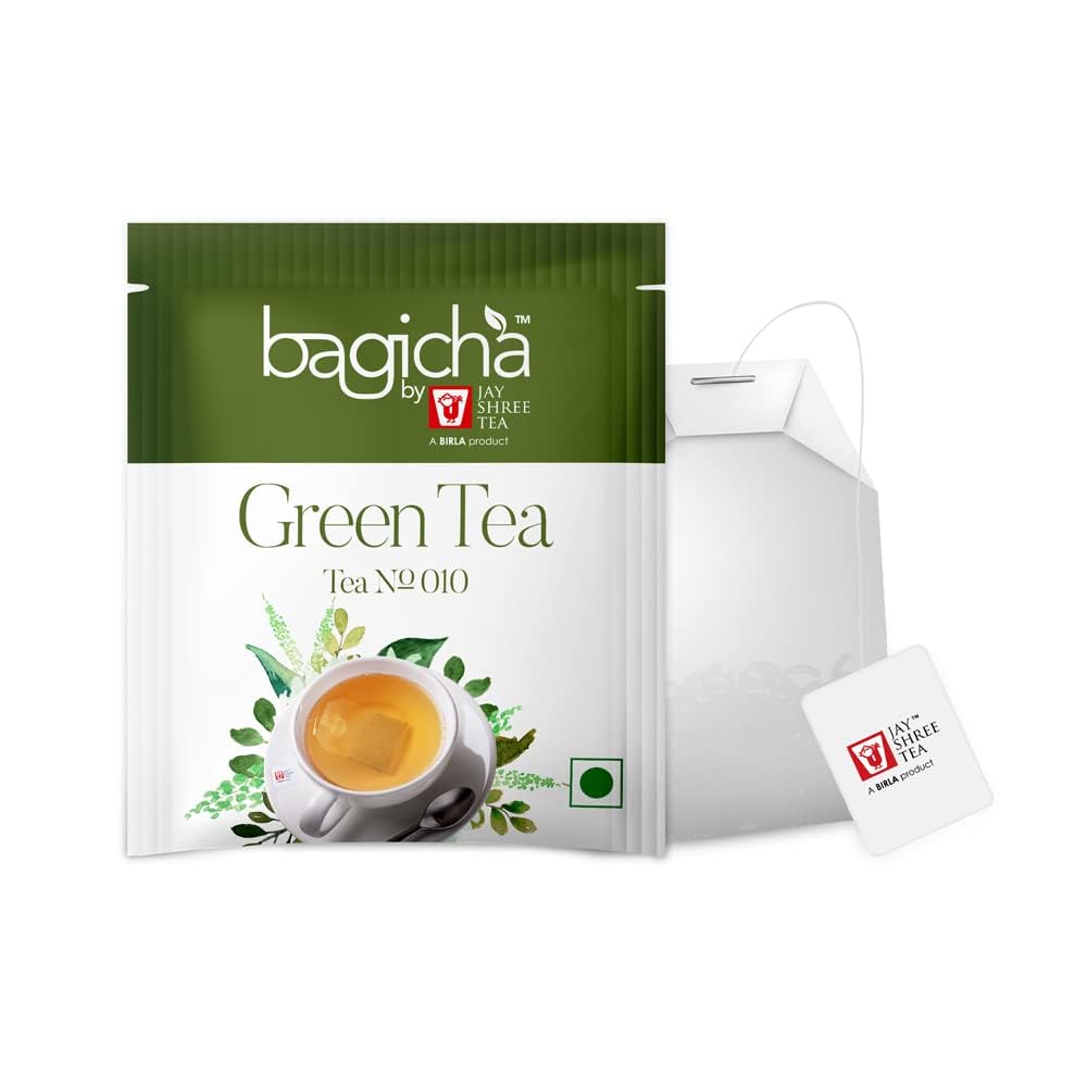 Bagicha by Jay Shree Tea Green Tea | Immunity Booster- 50 Tea Bags, 2 x 50g — Amazon image 7