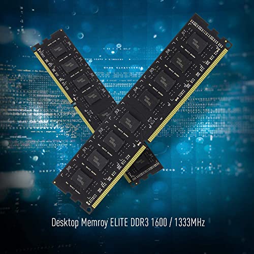 Image of TEAMGROUP Elite DDR3 32GB Kit (4x8GB) 1600MHz (PC3-12800) CL11 Unbuffered Non-ECC 1.5V UDIMM 240 Pin PC Computer Desktop Memory Module Ram Upgrade - TED316G1600C112U01
