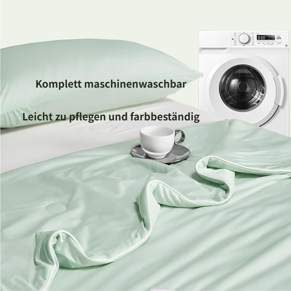 Magic Splashy Kühldecke, Magic Sleep Waschbare Bettdecke Eisseide, Magic Sleep Decke – Kühlende Eisdecke für Heiße Sommernächte, Leichte Atmungsaktive Sommer-Schlafdecke (Grau,150 x 200 cm)