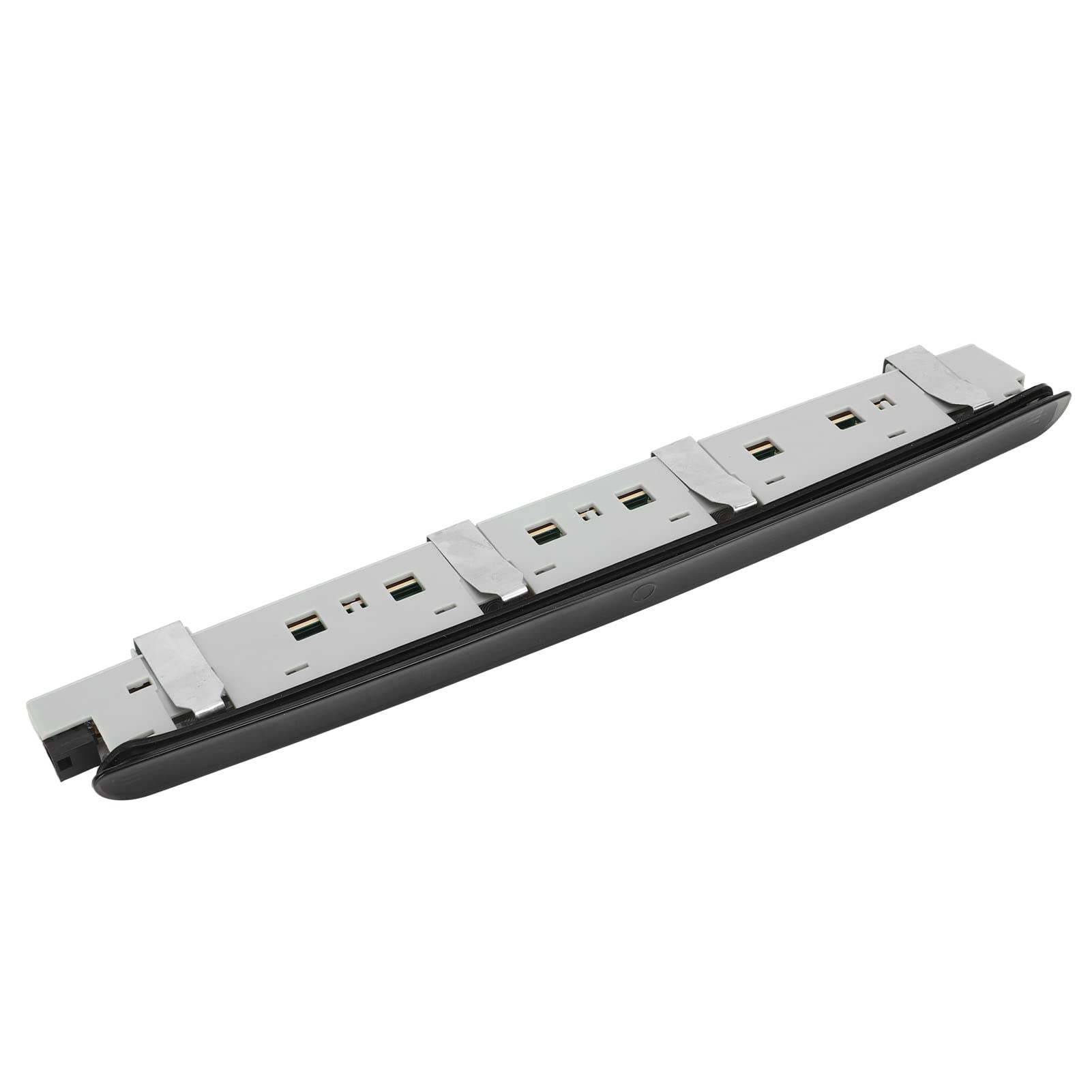 Tubo de Barra LED 3D Tercera Tercera Luz Trasera de Freno LED 3ra Luz de Freno 2038201456 ABS Reemplazo para Mercedes‑Benz Clase C W203 2000‑2007