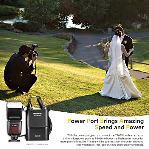 Godox TT685II-F Speedlite E-TTL per Fotocamera