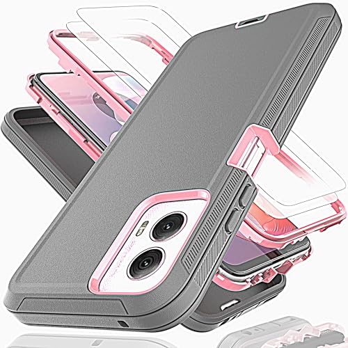 Coque Moto G Power 5G 2024 évite les bris d'écran lot de 2 avec protection