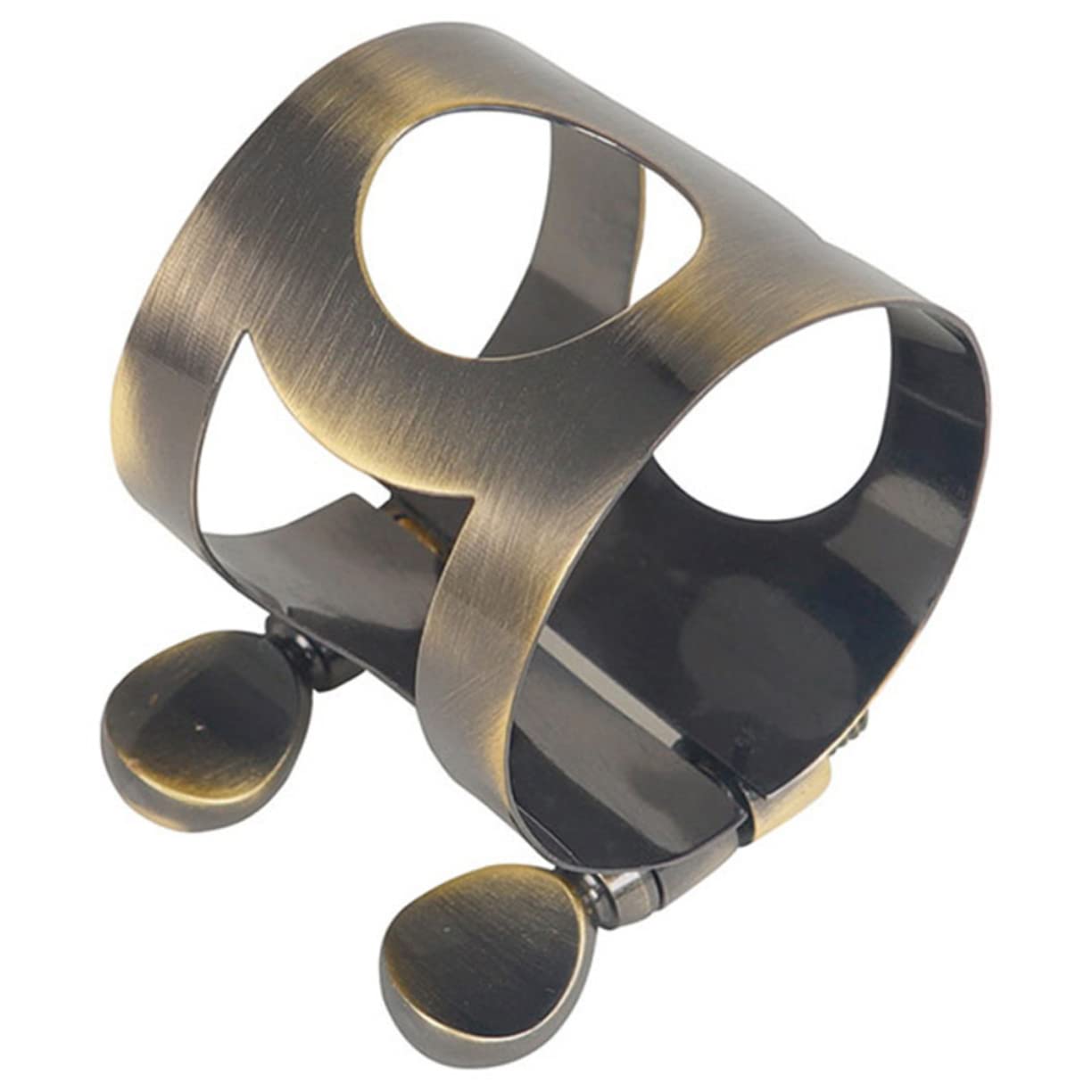 ifundom Saxophone Ligature Fastener Brass Saxophone Clip for Sax Reed Professional Saxophone Parts